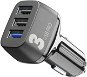 Cellularline Car Multipower 3 PRO with Smartphone Detect 3 x USB port 42W, Black - Car Charger