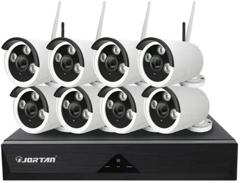 Jortan Wireless 1024P NVR security system 8 cameras WIFI/IP - Camera System - Main image
