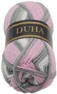 Rainbow 50g - 041 white, grey, pink - Yarn