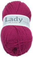 Lady NGM de luxe 100g - 1103 fuchsia - Yarn