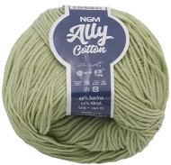 Ally cotton 50 g – 019 svetlo zelená - Priadza