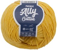 Ally cotton 50 g – 039 žltá - Priadza