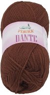 VLNIKA s. r. o. Dante 100g - 1311 dark brown - Yarn