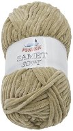VLNIKA s. r. o. Velvet Soft 100g - 258 grey-beige - Yarn