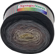 SpagoYarn Rainbow 250g - 2 beige-black - Yarn