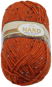 Tweed 100 g – 4081 červená s nopkami - Priadza