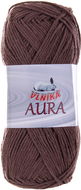 VLNIKA Garn Aura 100 g - 907 braun - Garn