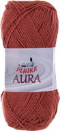 VLNIKA Garn Aura 100 g - 908 Ziegel - Garn
