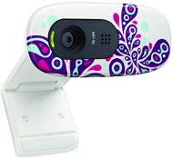 Logitech HD Webcam C270 White Paisley - Webcam