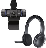Logitech C920s HD Pro + Wireless Headset H800 - Webkamera