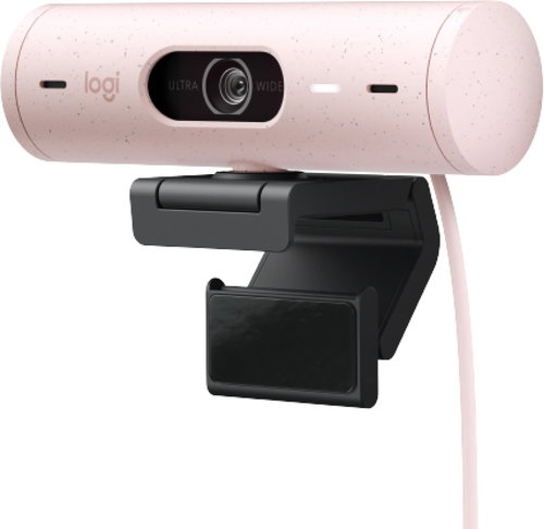 Logitech Brio 500 - Rose Main image Logitech Brio 500 - Rose - Webcam - Main image