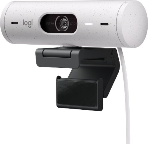 Logitech Brio 500 - Off White Main image Logitech Brio 500 - Off White - Webcam - Main image