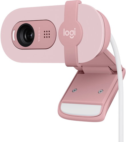 Logitech Brio 100, Rose - Webcam - Main image