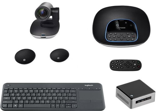 Logitech ConferenceCam Group Kit with Intel NUC II - Set - Main image
