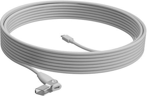 Logitech Rally Mic Pod Extension Cable, white - Data Cable - Main image