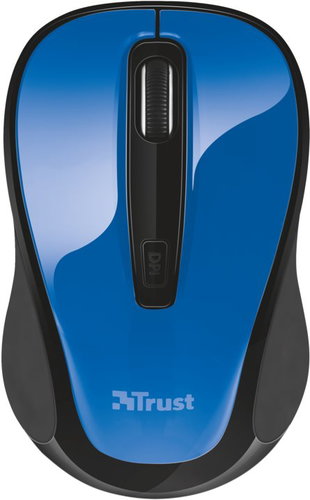 Xani Trust Optical Bluetooth Mouse - Blue - Mouse - Main image