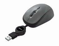 Trust Yvi Retractable Mouse Black - Mouse