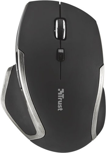 Trust Evo Advanced Wireless Compact Laser Mouse - Black - Mouse - Main image