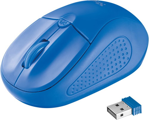 Trust Primo Wireless Mouse - Blue - Mouse - Main image