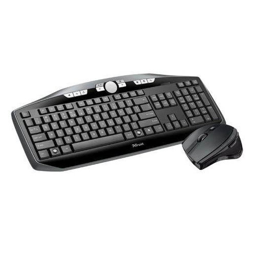 Trust MaxTrack Wireless Deskset SK - Keyboard and Mouse Set - Main image