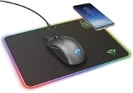 Trust GXT 750 Qlide RGB podložka pod myš s bezdrôtovým nabíjaním - Podložka pod myš