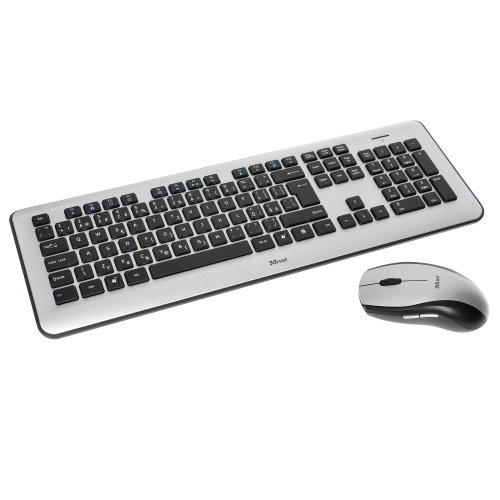 Trust Silhouette Wireless Deskset CZ - Keyboard and Mouse Set - Main image