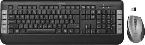 Trust Tecla Wireless Multimedia Keyboard &amp; Mouse CZ / SK - Keyboard and Mouse Set - Main image