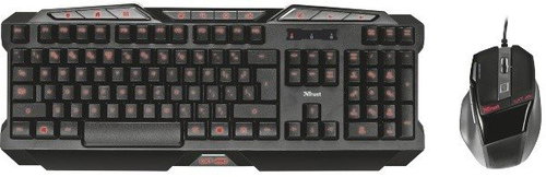 Trust GXT 282 Gaming Keyboard & Mouse Combo Box - Keyboard and Mouse Set - Main image