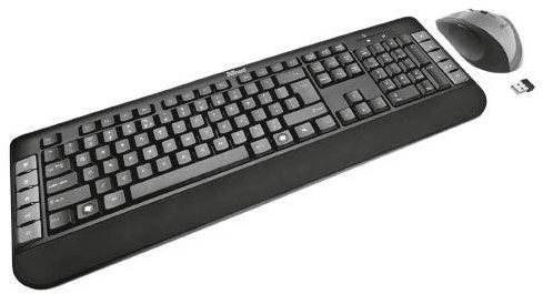 Trust Tecla Wireless Multimedia Keyboard & Mouse SK  - Keyboard and Mouse Set - Main image