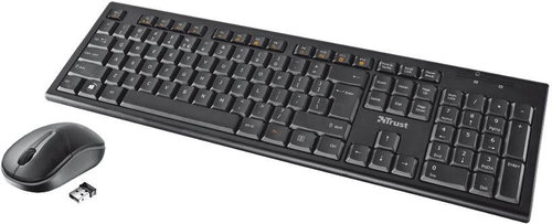 Trust Nola Wireless Keyboard & Mouse CZ/SK - Set klávesnice a myši - Main image