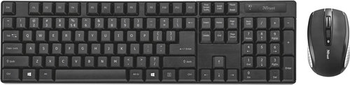 Trust XIMO Wireless Keyboard &amp; Mouse CZ + SK - Keyboard and Mouse Set - Main image