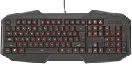 Trust GXT 830 Gaming Keyboard CZ+SK - Herná klávesnica