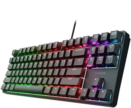 Trust GXT 864 CADA TKL Mechanical Keyboard US - Gaming Keyboard - Main image