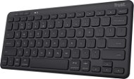 Keyboard Trust LYRA Compact Wireless Keyboard - US, černá - Klávesnice