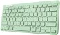 Trust LYRA Compact Wireless Keyboard - US, grün - Tastatur