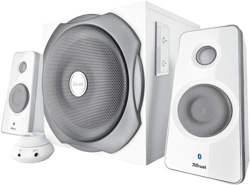 Trust Tytan 2.1 Subwoofer Speaker Set Bluetooth - White  - Speakers - Main image