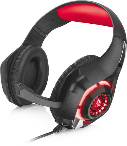 Trust GXT 313 Nero Illuminated Gaming Headset - Gaming Headphones - Main image
