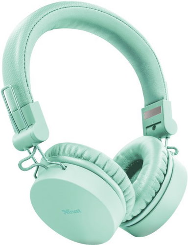 Trust Tones Wireless Headphones zöld - Vezeték nélküli fül-/fejhallgató - Fő fotó