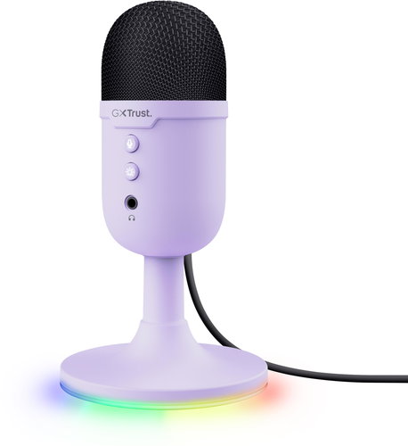 Trust GXT 234P Yunix USB-Mikrofon lila - Gaming-Mikrofon - Hauptbild