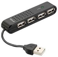 Trust Vecco 4 Port USB 2.0 Mini Hub - Black - USB Hub