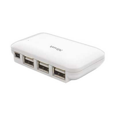 Trust 4 Port Slimline USB 2.0 Hub - USB Hub - Main image
