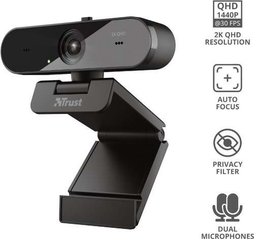 TRUST TAXON QHD WEBCAM - Webcam - Main image