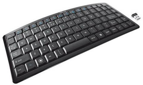 Trust Curve Wireless Keyboard CZ - Keyboard - Main image