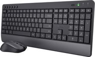 Keyboard and Mouse Set Trust TREZO Wireless Deskset ECO certified - CZ/SK - Set klávesnice a myši