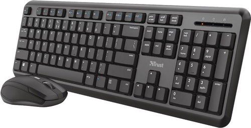 Trust Ody Wireless Silent Set - DE - Tastatur/Maus-Set - Hauptbild