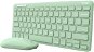 Billentyűzet+egér szett Trust Lyra Compact Set ECO - US, zöld - Set klávesnice a myši