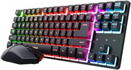 Trust GXT 832 THADO Multicolour LED Wireless TKL Keyboard & Mouse US - Keyboard and Mouse Set