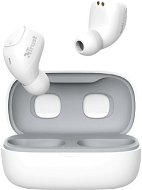 Trust Nika Compact Bluetooth Wireless Earphones, White - Wireless Headphones