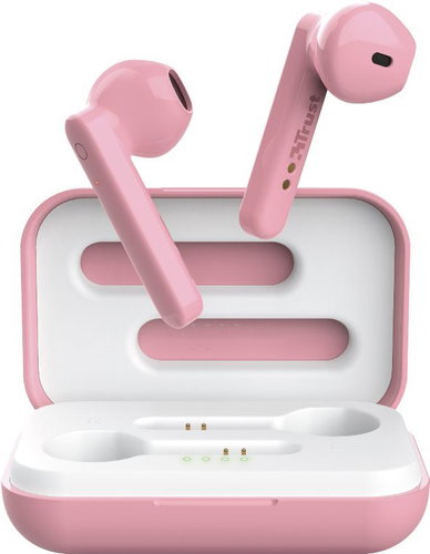 Trust Primo Touch BT Earphones, Pink - Wireless Headphones - Main image
