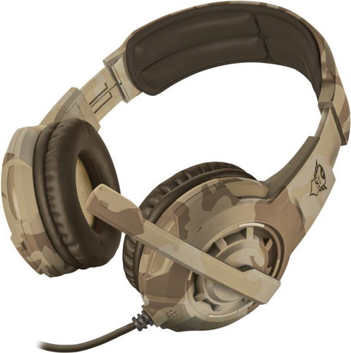 Trust Sie dem GXT 310D Radius Gaming Headset - Desert Camo - Gaming-Headset - Hauptbild